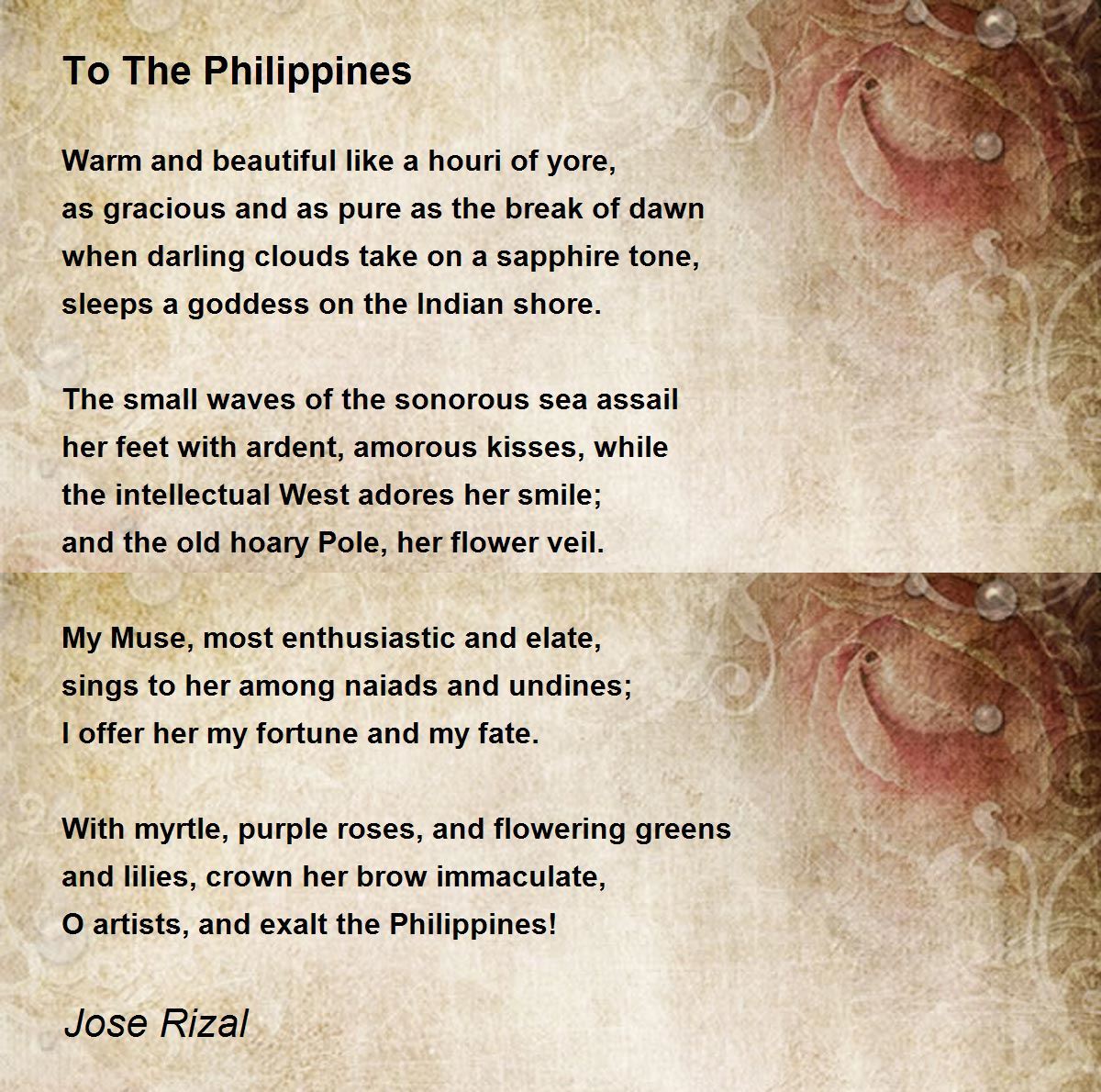 A Tale Of Philippines A Tale Of Philippines Poem By Ahmad Shiddiqi Vrogue