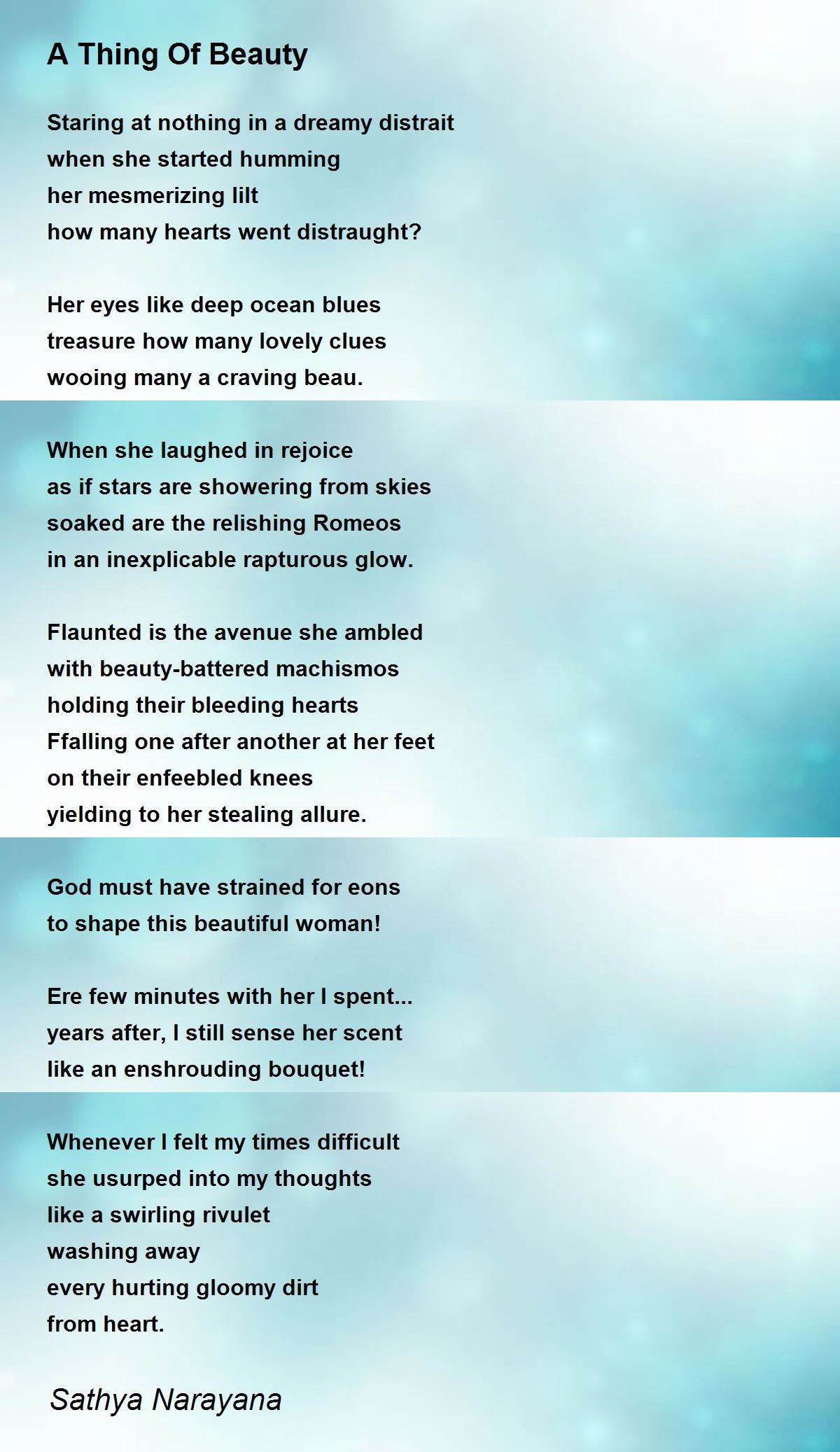 a-thing-of-beauty-poem-by-sathya-narayana-poem-hunter-comments